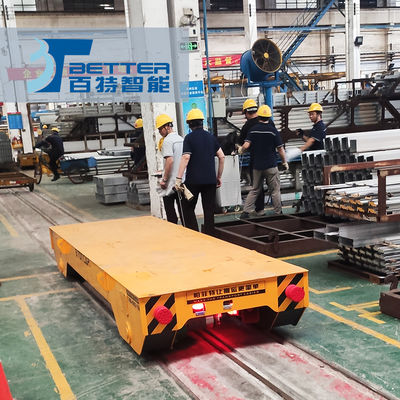 270-ton Load Capacity Anti-Explosion Heat-Resistant Electric Transfer Trailer for Heavy Industry Railway Cart