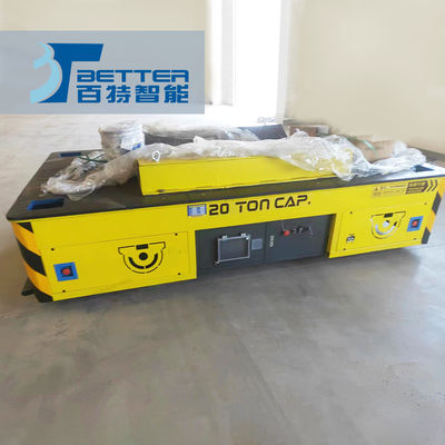 Factory Supply 65 Ton Remote Control Material Handling Trackless Transfer Cart