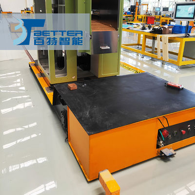 Factory Supply Rail Powered Equipment Carrying Trolley Warehouse Rail Transfer Cart