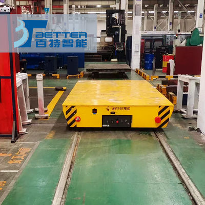 20 Ton Workshop Rail Transfer Cart for Heavy Materials Transport on Fixed Tracks within Workshops