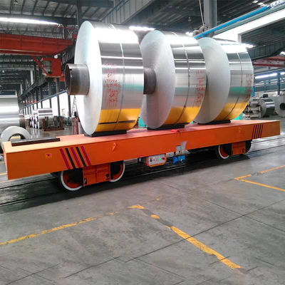 300 Ton Cable Reel Powered Transfer Trolly Coil Handling Transporter