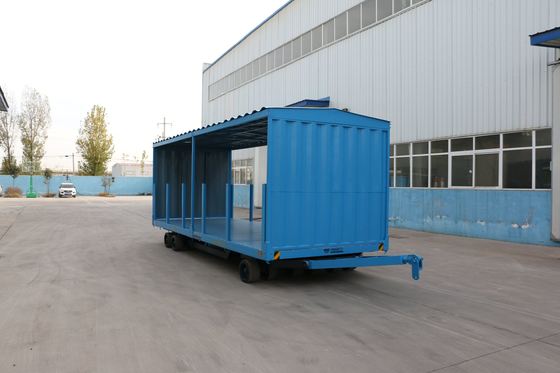Heavy Duty Industrial Trailer Modular Flatbed 30T Workshop Warehouse