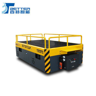 Electric Material Transfer Cart Motorized Transport Vehicle for Heavy Cargo