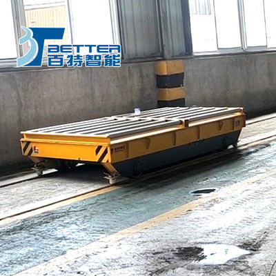 270-ton Load Capacity Anti-Explosion Heat-Resistant Electric Transfer Trailer for Heavy Industry Railway Cart