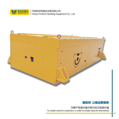 Heavy Industry Motorized Trackless Electric Vehicle 20 Ton Battery Transfer Cart