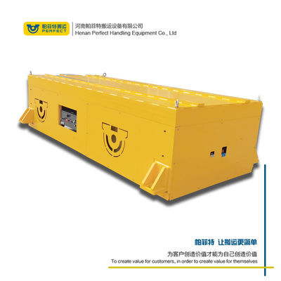 Heavy Industry Motorized Trackless Electric Vehicle 20 Ton Battery Transfer Cart