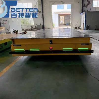 65-ton Load Capacity Anti-Explosion Heat-Resistant Battery-Powered Trackless Transfer Cart for Material Handling