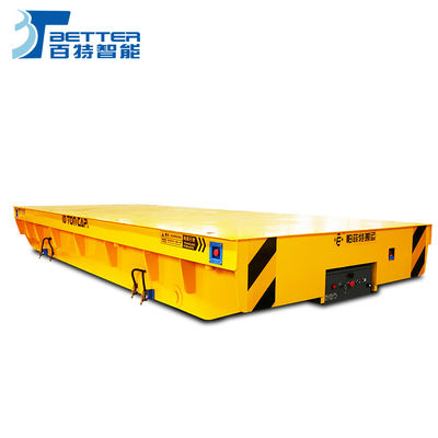210ton Steel Factory Using Automated Transfer Tool Motorized Transfer Cart