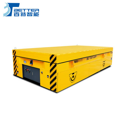 Trackless Omnidirectional Transfer Cart with Automatic Stop Safety Detection and Longitudinal Transverse Mobility for 1-300ton Loads