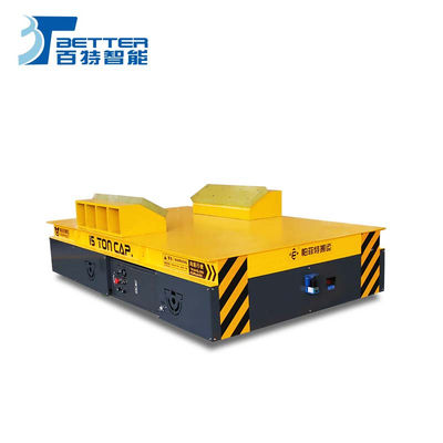 Heavy Industry Transfer Motorized Flat Cart Battery Powered