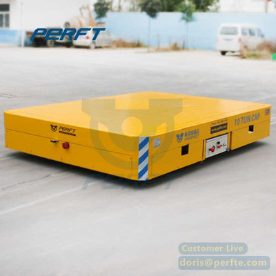 China Supply Steel Mill Use Motorized Transfer Cart for Automatic Movement