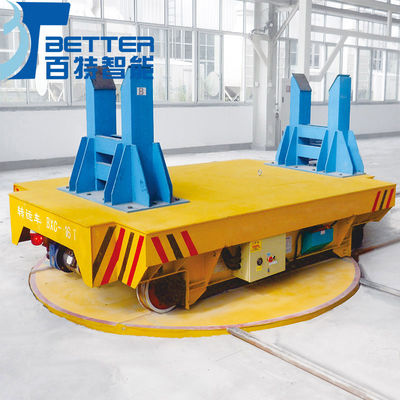 Warehouse Transport Hydraulic Car Trailer Trolley Steel Industry