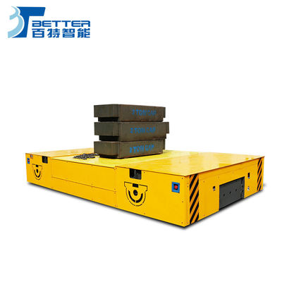Metallurgy Use Heavy Loads Electric Transport Transfer Vehicle Flat Cart
