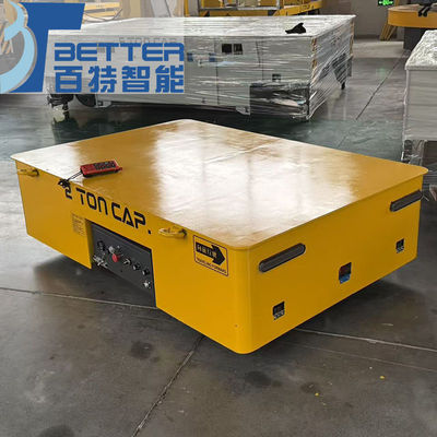 Electric Material Transfer Cart Motorized Transport Vehicle for Heavy Cargo