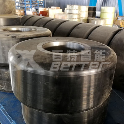 Steel Casting Railway Wagon Wheel For Rail Transfer Cart