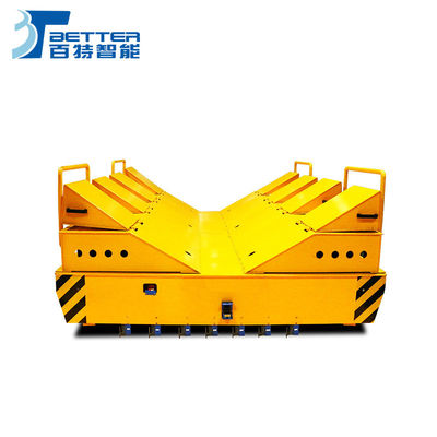 100 Ton Material Handling Equipment Steel Coil Rail Transfer Cart