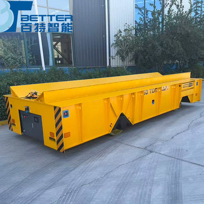 V-Shaped Frame AGV Transfer Cart with 300-ton Load Capacity and Anti-Explosion for Heavy Duty Material Transportation