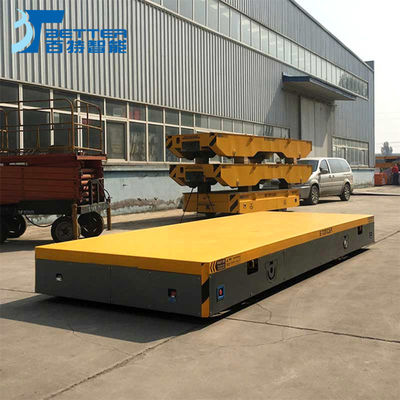 65t Material Handling Trackless Transfer Trolley Anti Explosion