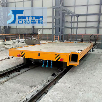 Steel Industry Plant Self-Propelled Electric Driven Kpdz Motor Rail Transfer Cart