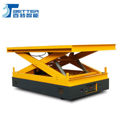 Heavy Duty Agv Control Transfer Cart 5t Hydraulic Lift Trolley for Sale