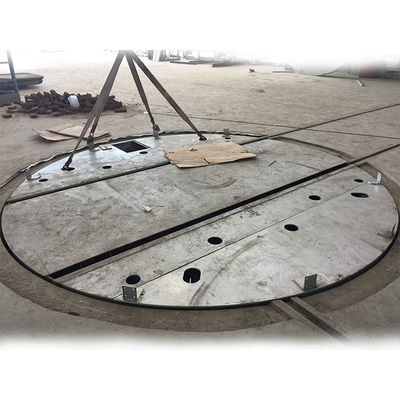 Workshop Use Rail Transport Automatic Rotating Transfer Cart Turntable