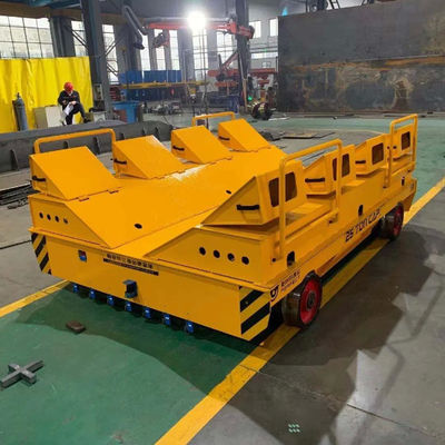 80 Ton Steel Handling Coil Transfer Cart Electric Transporter Vehicle