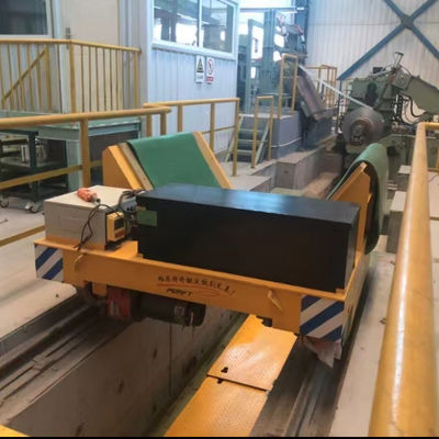 300-ton Load Capacity Electric Coil Transfer Cart with Anti-Explosion and Heat-Resistant Features for Heavy Material Handling