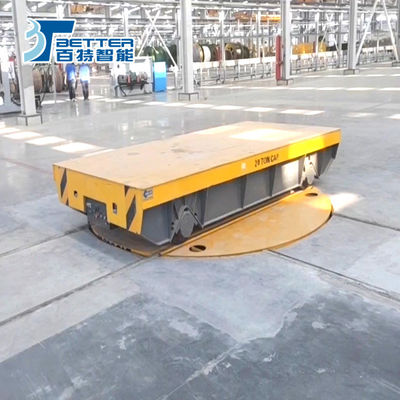 High-Performance 10 Ton Trackless Transfer Cart for Flexible Material Transport in Open-Air Facilities