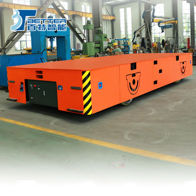 Omnidirectional Transfer Cart with Automatic Stop Function and Low Noise Design for Safe and Quiet Material Handling Processes