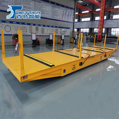 Electric Trackless Transfer Cart for Heavy Steel Products in Steel Factories