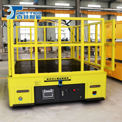 Electric Trackless Transfer Cart for Heavy Steel Products in Steel Factories