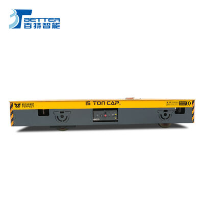High Maneuverability Electric Driven 30 Tons Load Transfer Trolley For Handling Heavy Material