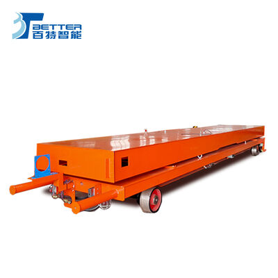 High Maneuverability Electric Driven 30 Tons Load Transfer Trolley For Handling Heavy Material
