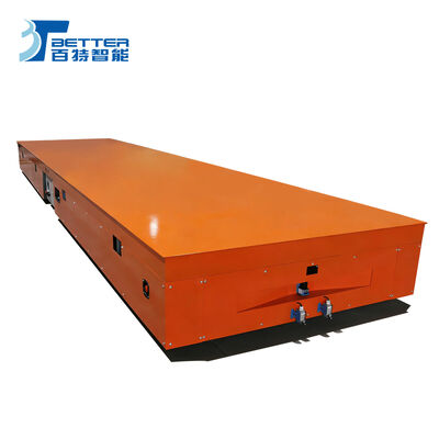 Heavy Duty 300 Ton Load Capacity Battery-Powered Transfer Cart with Anti-Explosion and 360 Degree Motorized Rotation