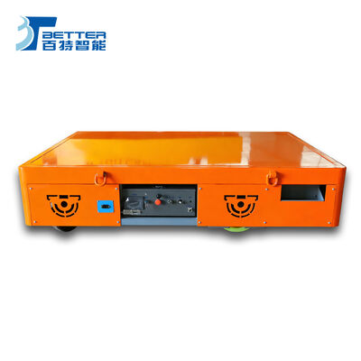 Rubber Wheel Rail Guided Automated Guided Vehicle for Heavy Duty Material Transportation with Customized Options