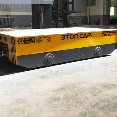 140 Ton Workshop Explosion Proof Electric Handling Trailer Transfer Carts
