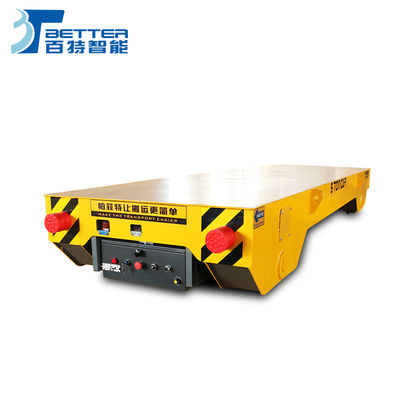 Industrial Motorized Trackless Flat Cart with 1-300ton Load Capacity Anti-Explosion and Heat-Resistant for Heavy Duty Material Transportation