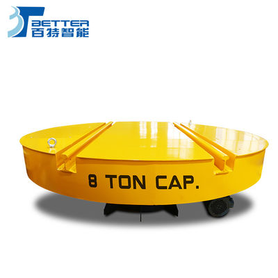 3-Ton Load Capacity 360 Degree Rotation Steel Electric Turntable for Track and Rail Applications