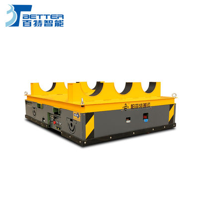 270-ton Battery-Powered Coil Transfer Cart with 360° Maneuverability and 1.2-meter Lifting Function