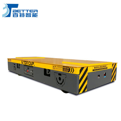 Heavy Duty Remote Control Trackless Transfer Cart Battery Transporter