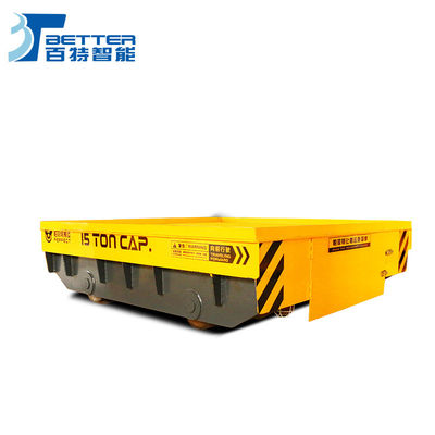 Heavy Duty Remote Control Trackless Transfer Cart Battery Transporter