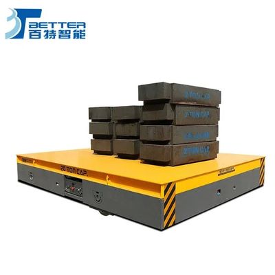 Industrial Use Motorized Trackless Flat Cart for Die Transport