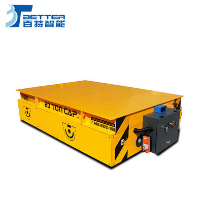 Industrial Use Motorized Trackless Flat Cart for Die Transport