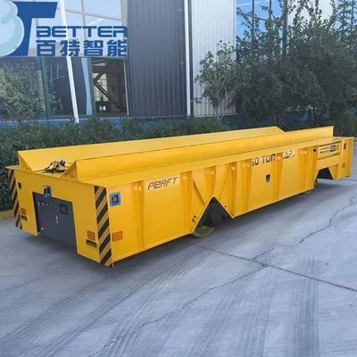 V-Shaped Frame AGV Transfer Cart with 300-ton Load Capacity and Anti-Explosion for Heavy Duty Material Transport