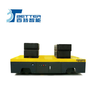 Casting Factory Motorized Transfer Trolley Battery Operated Trackless Cart