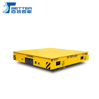 330ton Low Bed Flat Trolley Motorized Workshop Transfer Cart