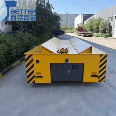 Trackless Transfer Cart Remote Controlled Die Transfer Equipment with Battery and AC Power Options for Press Operations