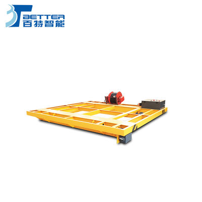 Metallurgy Industry Electric Track Flat Trolley for 20 Ton Capacity
