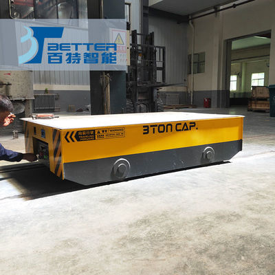 Electric Material Transfer Cart Motorized Transport Vehicle for Heavy Cargo