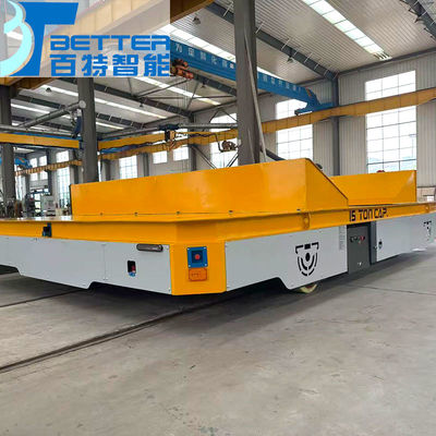 15-ton Load Capacity Anti-Explosion Customized Rail Transfer Cart for Heavy Duty Material Handling
